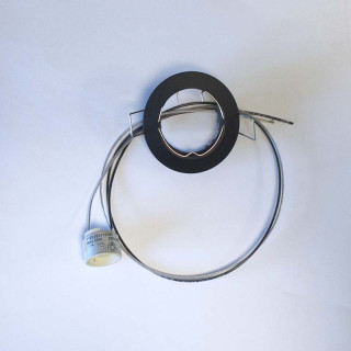 Enjoliveur de lampe avec crochets + douille