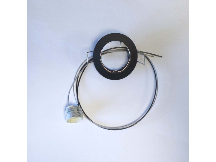 Enjoliveur de lampe avec crochets + douille