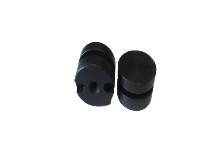 pièce noire arrêt rideau