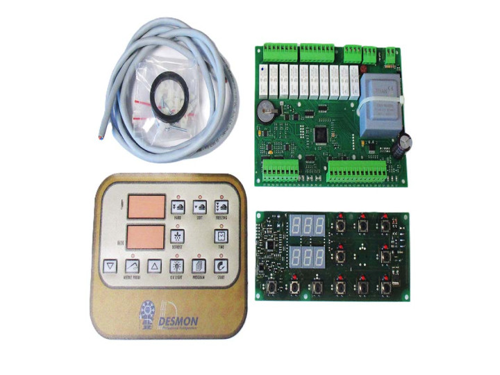 Platine de commande+platine relais + plastron + connectique GBF