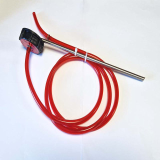 Canne inox + bouchon + tuyau rouge (anc ref CM2609347)