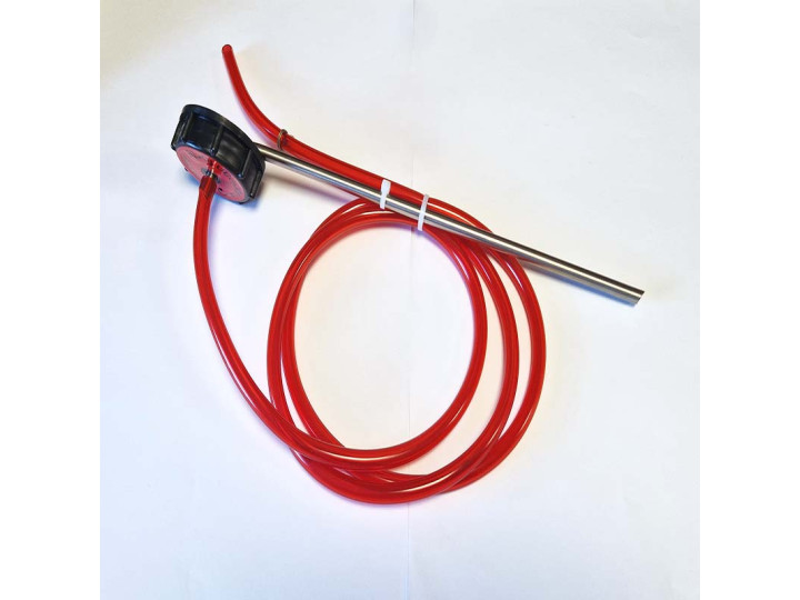 Canne inox + bouchon + tuyau rouge (anc ref CM2609347)