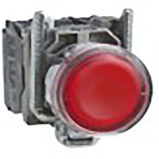 bouton pousoir lumineux rouge