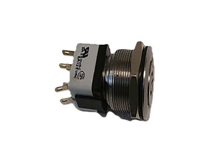 bouton poussoir plat à enclenchement M/A  (anc ref T82292)